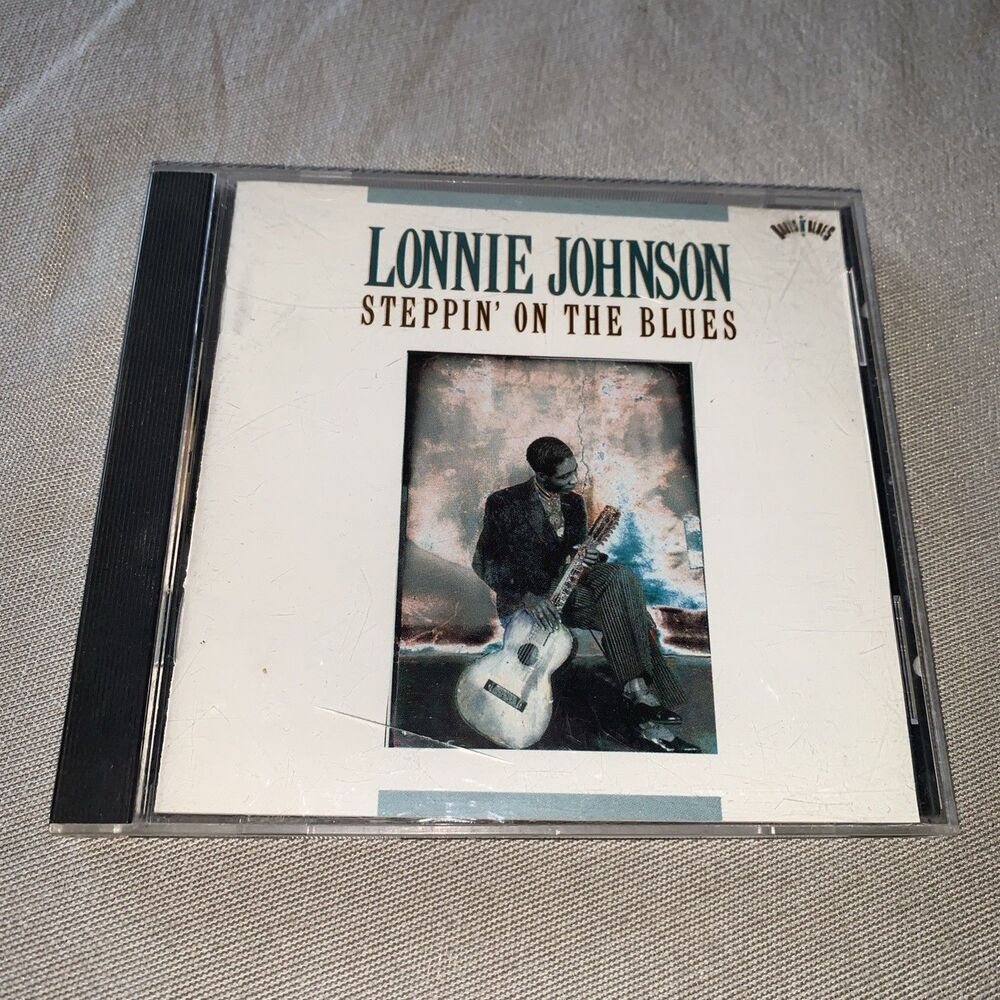 Steppin' On The Blues By Lonnie Johnson (CD 1990)